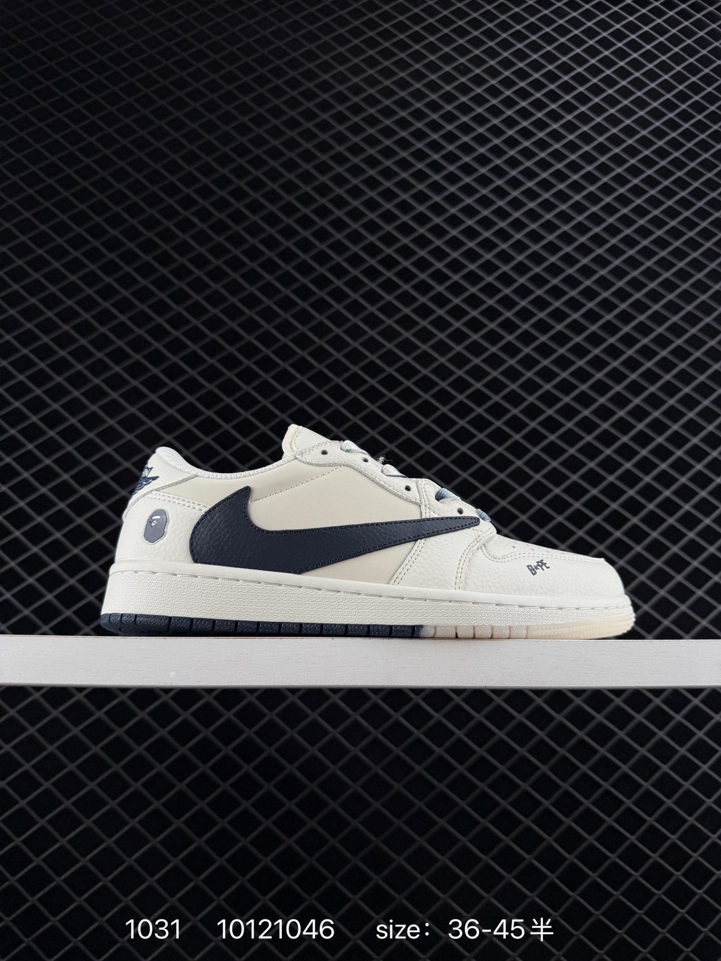 Travis Scott x Fragment Design x Jordan Air Jordan 1 Low OG SP Bape